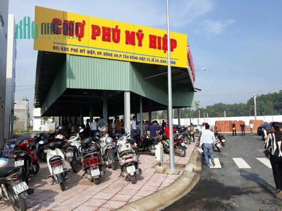 Bán đất MT KDC Phú Mỹ Hiệp, Đông An, P. TĐH, Dĩ An: 4 x 15, giá: 1,95 tỷ.