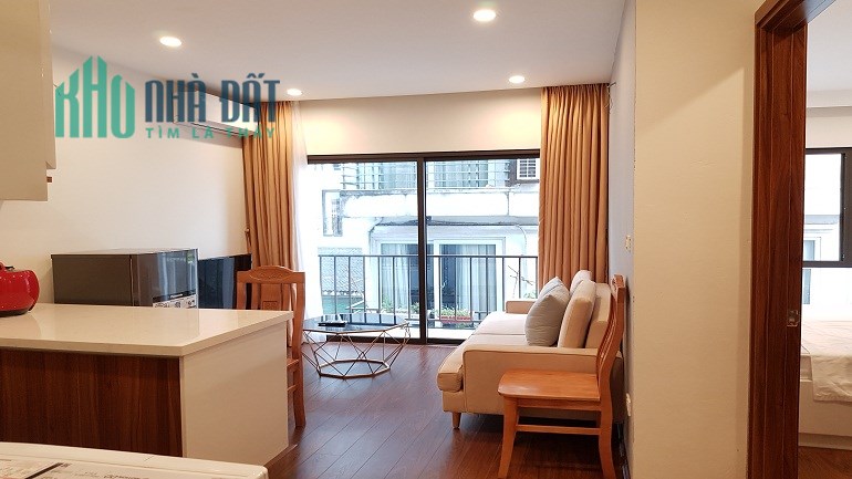 Cho thuê căn hộ giá rẻ tại Từ Hoa, Tây Hồ, 45 m2, 1PN, hiện đại, ban công thoáng