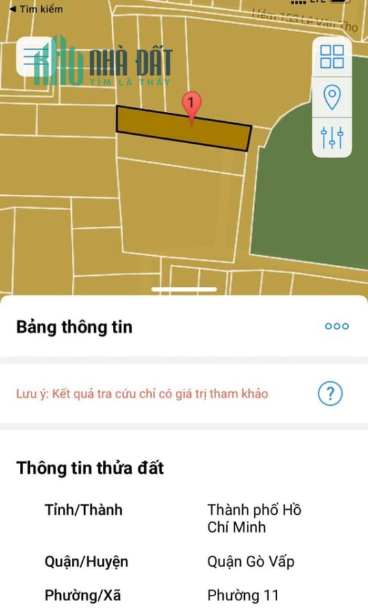 Bán nhà chính chủ 107m2 Lê văn thọ P11 Gò vấp