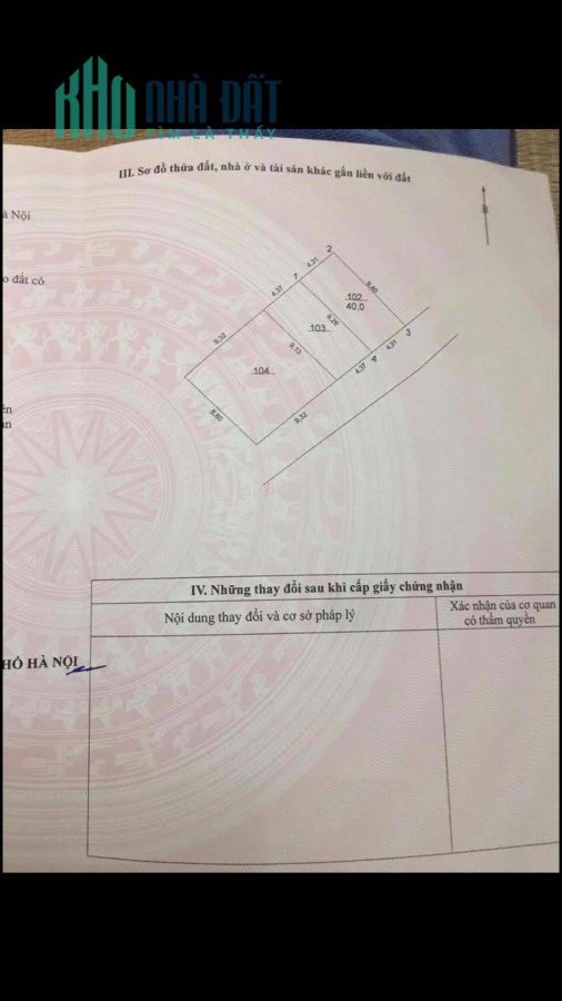 Tôi cần nhượng lại nhanh mảnh đất tại TDP An Đào, Trâu Quỳ, Gia Lâm, Hà Nội.