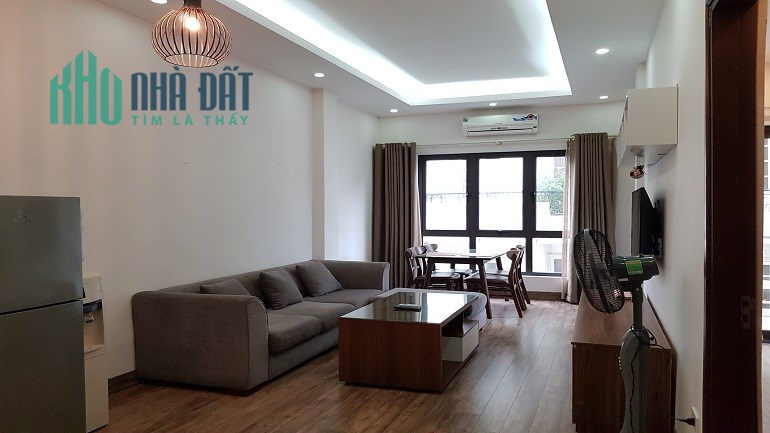Cho thuê căn hộ giá rẻ tại Nghi Tàm, Tây Hồ, 60m2, 1PN, đầy đủ nội thất mới hiện đại, ban công