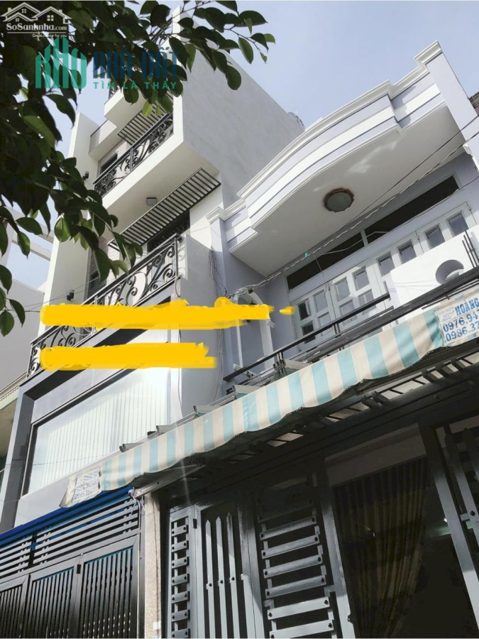 Nhà Tân Phú, HXH Phú Thọ Hòa, 4x15m, 2 tầng, 5,6 tỷ, 0932678040