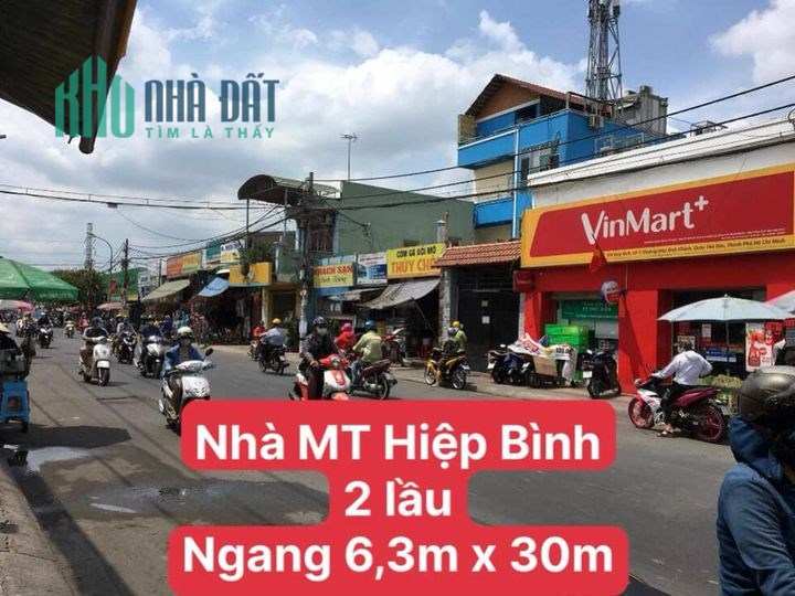 NHÀ Mặt Tiền đường HIỆP BÌNH 23 tỷ TL Hiệp Bình Chánh Thủ Đức