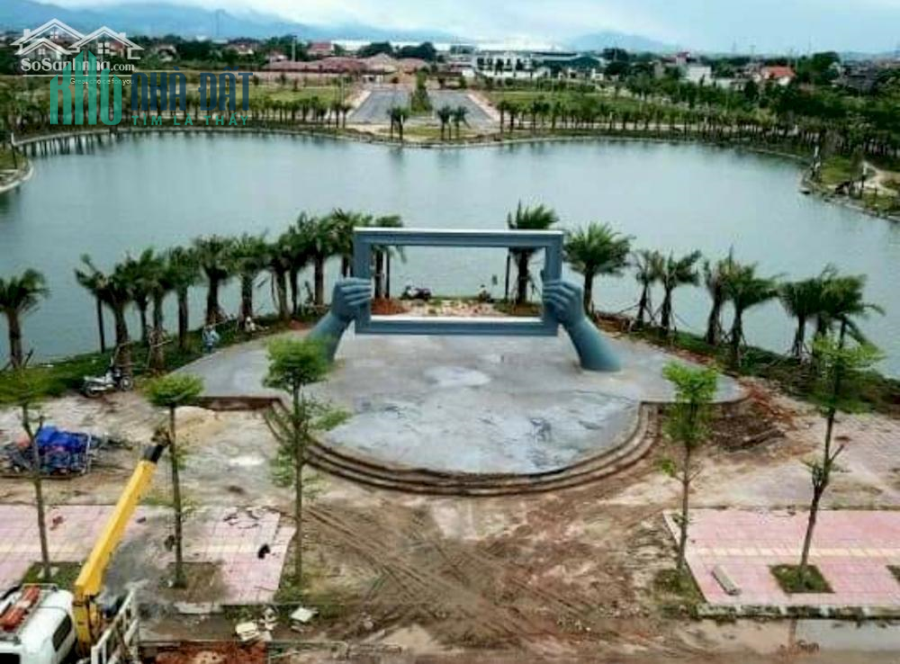 BÁN đất cạnh Hồ Điều Hòa giá TỐT NHẤT Chí linh Palm City từ 12tr/m² :0326 222 555