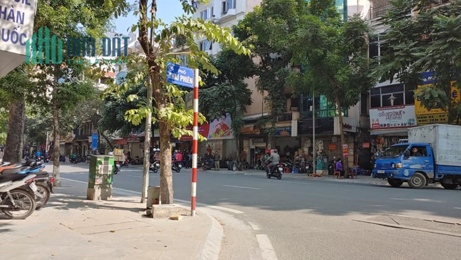 Mặt Phố Thái Phiên, Hai Bà Trưng-7T thang máy, vỉa hè rộng, MT4,2m 26,5 tỷ.