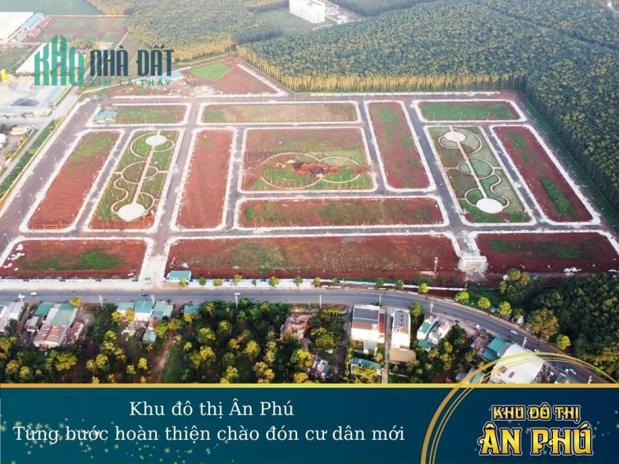 Đất nền sổ đỏ cạnh sân bay Buôn Ma Thuột- Khu đô thị Ân Phú