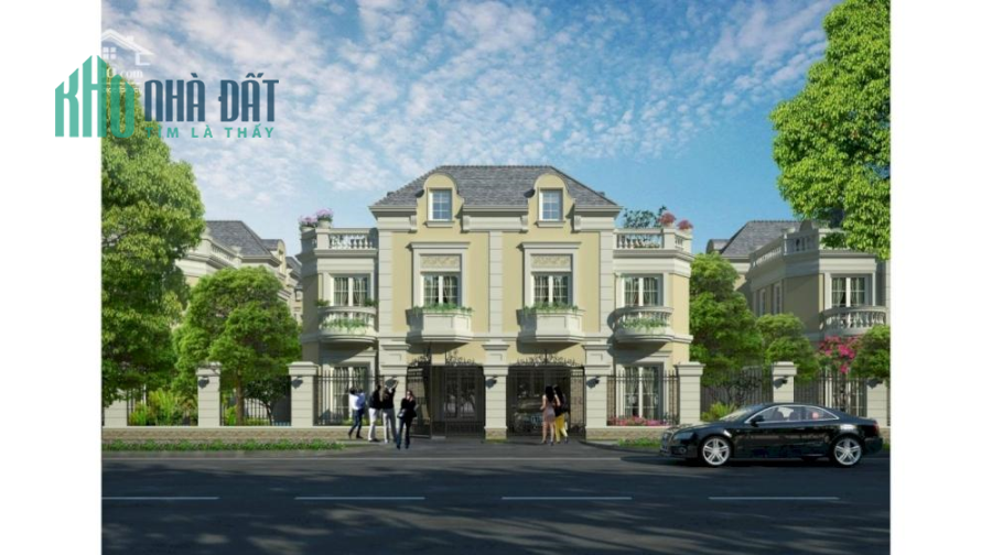 Bán căn shop villas vừa ở vừa kinh doanh đẹp nhất dự án An Lạc Green Symphony.