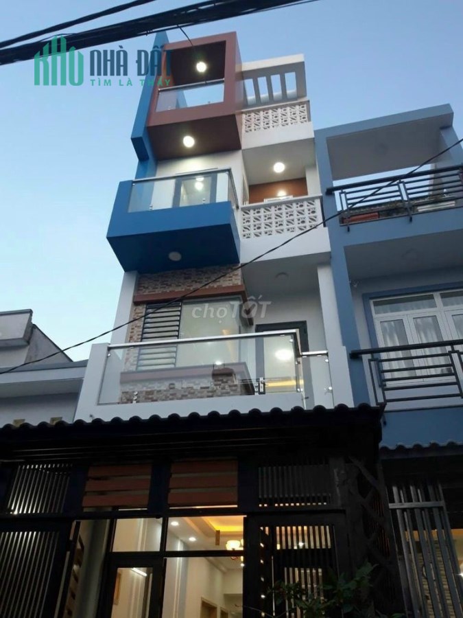 Nhà 3 lầu BTCT, HXT (3.7x15m) Q.Tân Phú chi 6ty