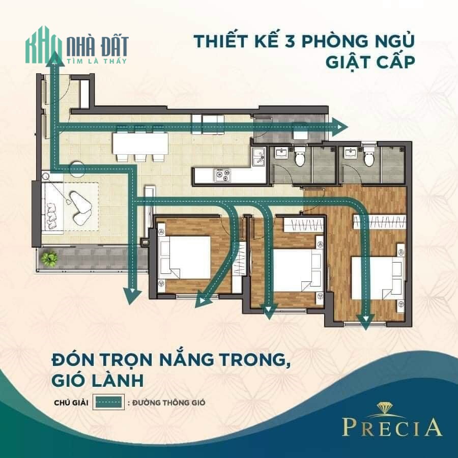 Chủ nhà cần tiền bán gấp, căn 1PN Precia Q2 giá tốt.