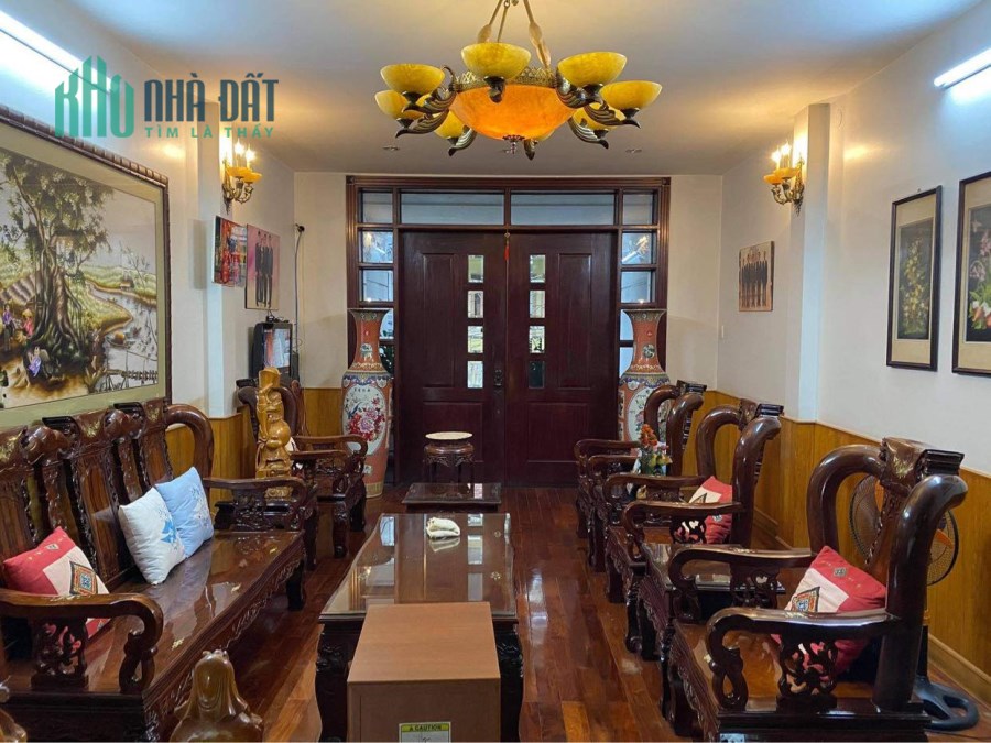 Gò Vấp bán nhà chợ Hạnh Đông Tây Đường Quang Trung Phường 11, 90m2, 4 Tầng 13Tỷ8