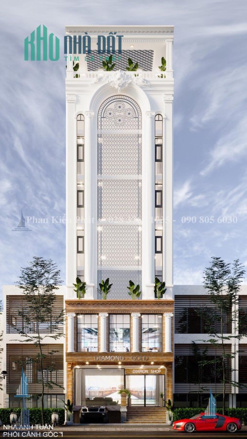 Bán nhà phố Trần Duy Hưng, 2 ô tô, kinh doanh, xây toà Building, 110m2 x MT 8.3m. 18.7 tỷ