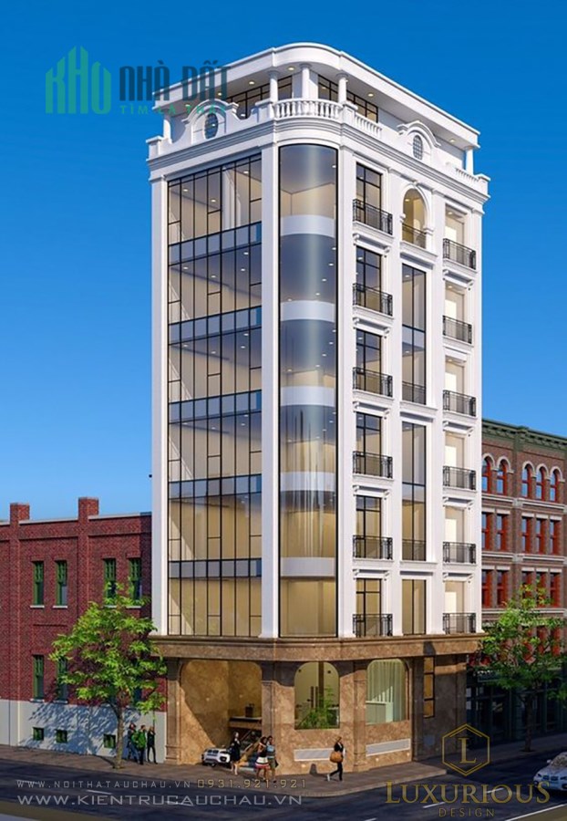 Bán nhà phố Trúc Khê, 2 mặt tiền, 2 ô tô, thang máy, cho thuê 100tr, 85m2 x 9T. MT 10m.