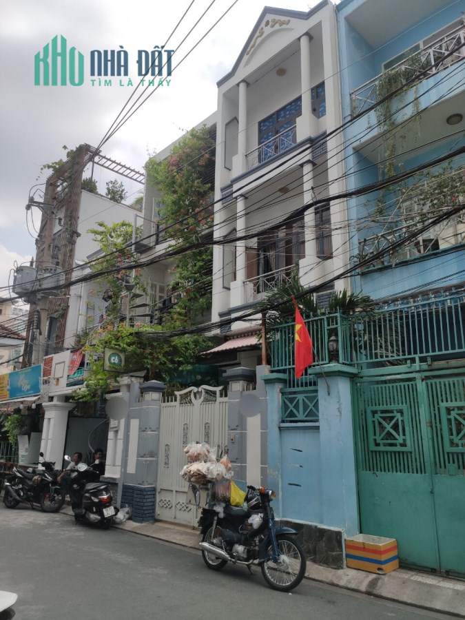 Nhà sát mặt tiền, Hẻm xe hơi 12m Lê Văn sỹ, 4x18m 3 Tầng 12.5 tỷ