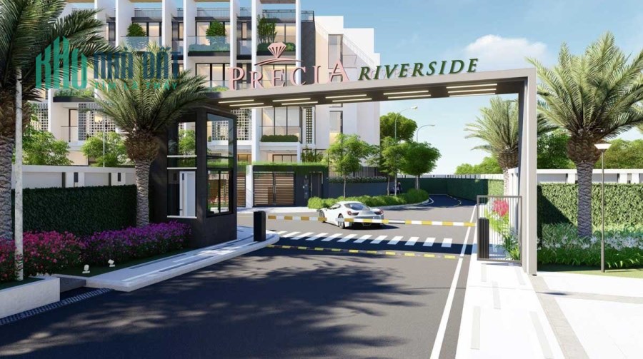 Nhà phố ve n trung tâm quận 2 chỉ 51,5tr/m2. Mua Precia Riverside 400m2, chiết khấu 5%