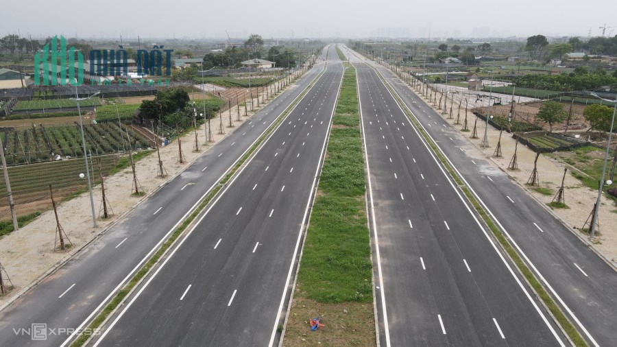 Bán lô đất mặt đường 60m Tây Thăng Long nối Vinhome và Hồ Tây