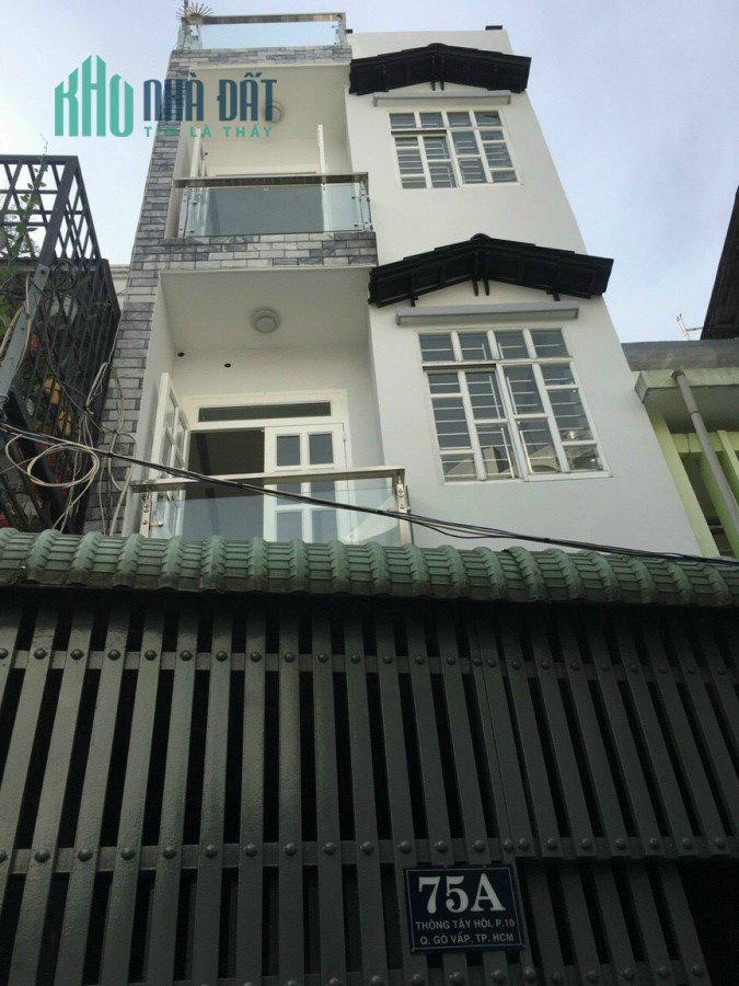 Bán nhà Thông Tây Hội, P.10, Gò Vấp: 4 x 11, giá: 4,9 tỷ