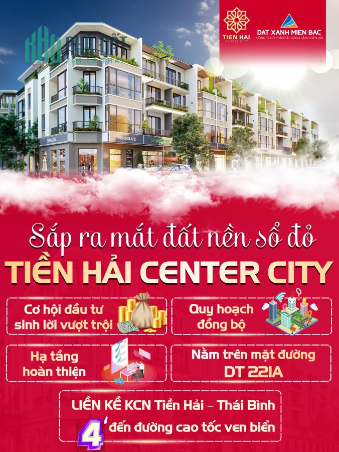 CƠ HỘI CHO CÁC NHÀ ĐẦU TƯ TẠI TIỀN HẢI, THÁI BÌNH