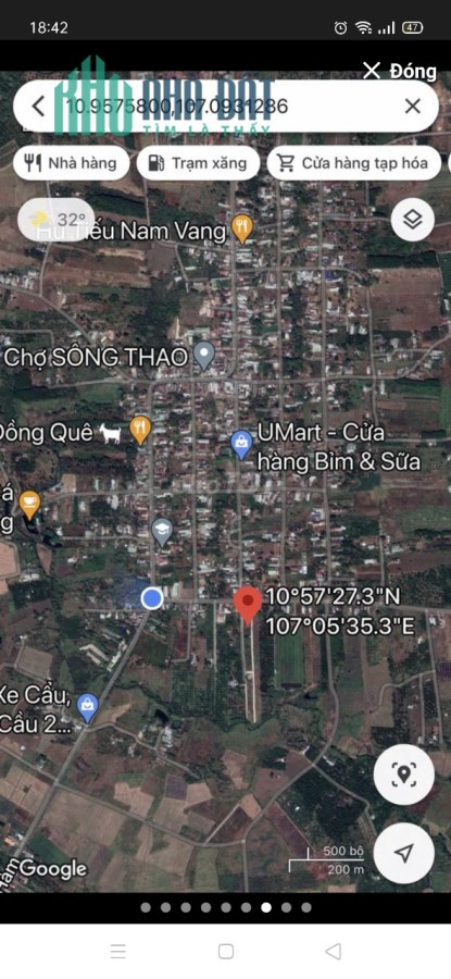 Chính chủ cần bán đất tại Xã Sông Thao, Trảng Bom, Đồng Nai