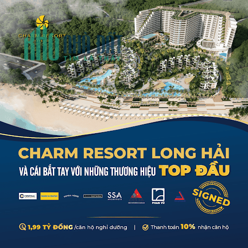 Bán Biệt thự ven biển Long Hải tại Charm Resort Long Hải