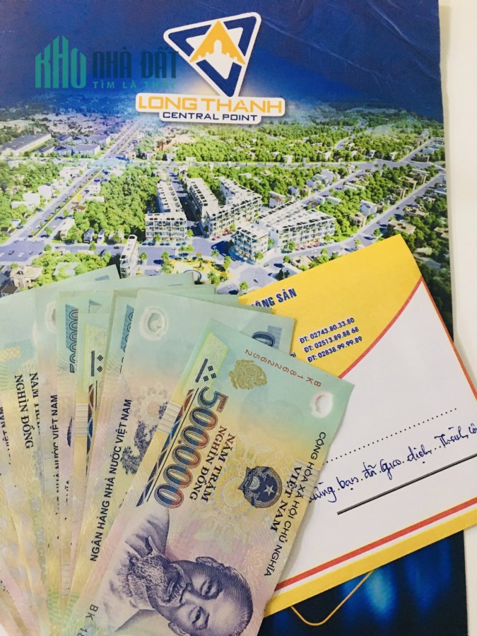Covid bà Tám cần bán lại lô đất sát khu D2D gần ngã tư Lộc An- LOng Thành