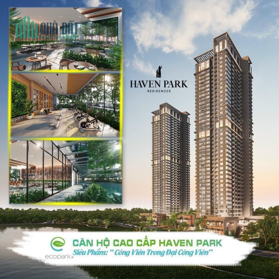 HAVEN PARK, CĂN HỘ 2PN CHỈ CẦN ĐÓNG 15% NHẬN NHÀ, CK 5-11%, KM 6 CHỈ VÀNG & GÓI THIẾT KẾ NỘI THẤT