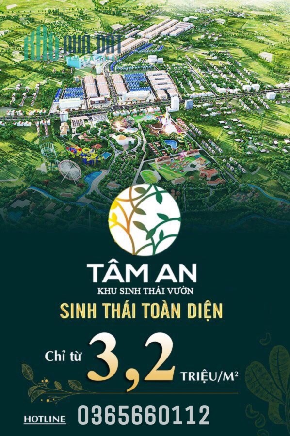 🔥Sinh Thái Vườn Tâm An,Vị Trí Đẹp,Thoang Mát, Giao Thông Thuận Tiện (500m2)