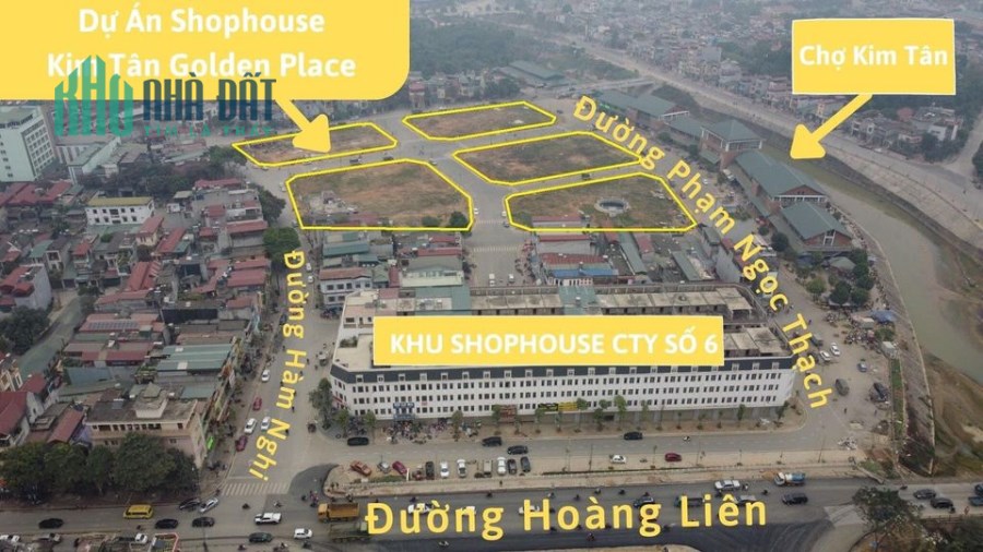 Bán shophouse chợ Kim Tân 5 tầng chỉ từ 4 tỷ