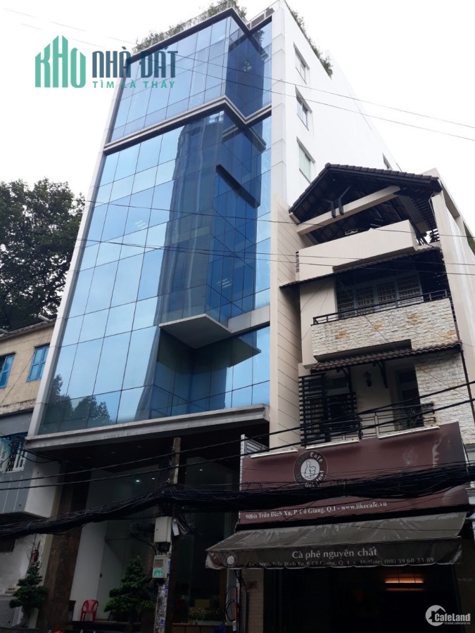 Kinh doanh cực đỉnh tòa nhà văn phòng 8 tầng phố Chùa Bộc:150m2,mt:6,8m,giá 45tỷ.