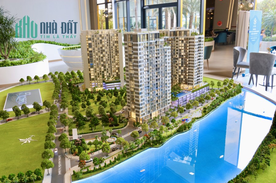 Căn hộ View sông D’lusso Emerald, 1PN 49m2 giá 2.760 tỷ VAT.