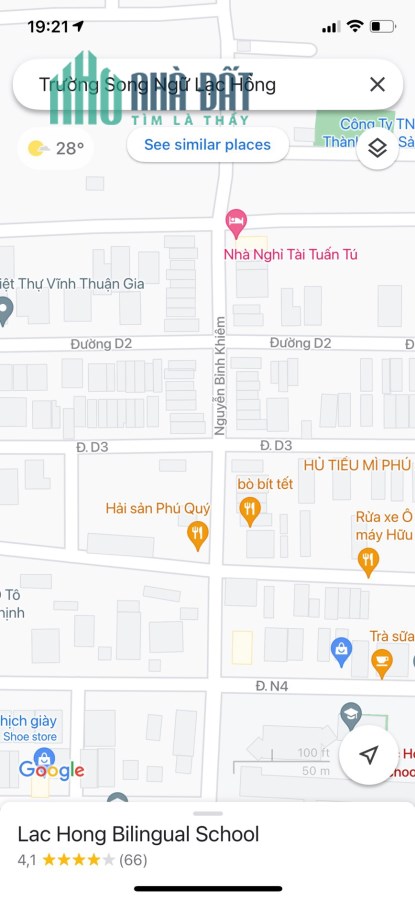CẦN BÁN nhà thô mặt tiền đường D3, Song Ngữ Lạc Hồng, Bửu Long, Biên Hoà
