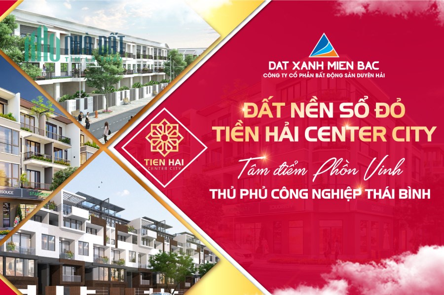 Bán đất nền dự án Tiền Hải- Thái Bình