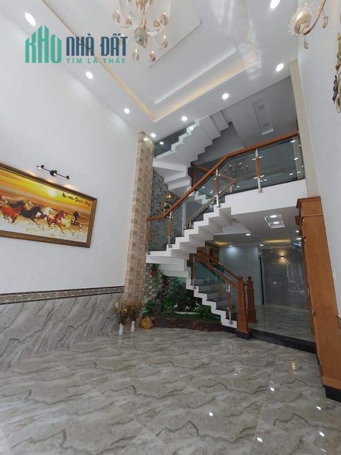 BÁN NHÀ THIÊN PHƯỚC, PHƯỜNG 6, 66M2 NHÀ ĐẸP 3 TẦNG, XE HƠI NGỦ NHÀ