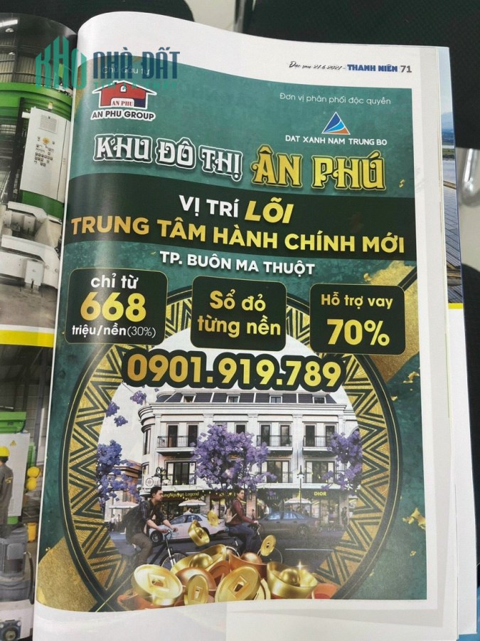 cơn sốt thị trường đất nền đô thị tại tp Buôn Ma Thuột.