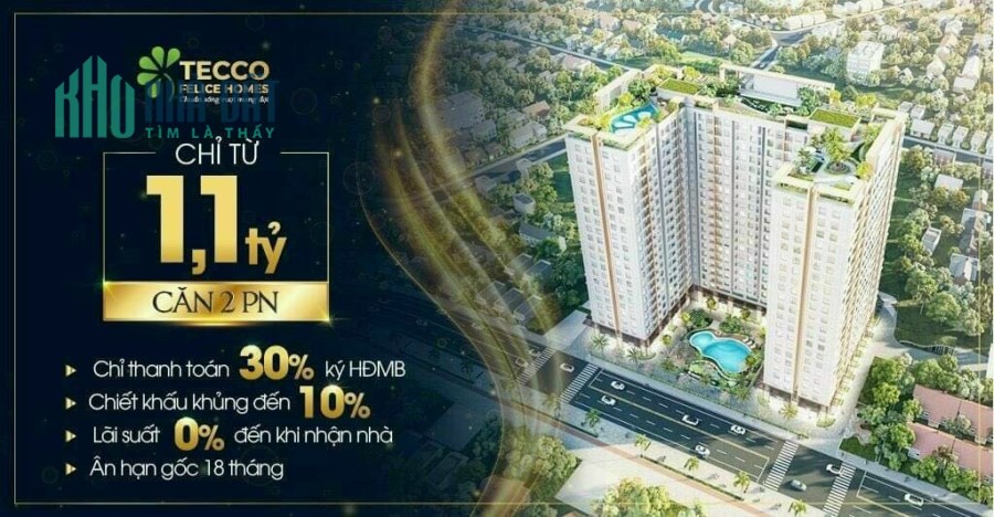 Bán căn hộ 2PN Cách Aeon mall 5p - cách Tp HCM 15p - Tp TDM 12p-  giá chỉ từ 1,1 tỷ/ căn