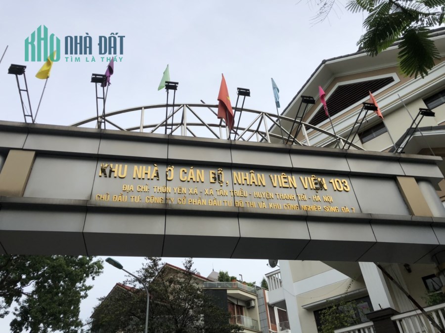 Cần bán chung cư khu nhà ở cán bộ Viện Quân Y 103, Thanh Trì, Hà Nội, giá tốt