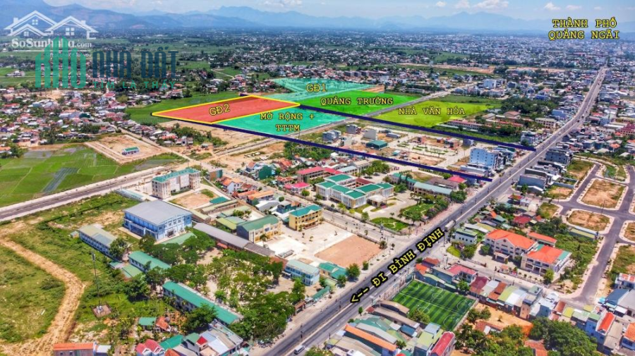 Tài chính 1 tỷ mua đất ngay trung tâm tp Quảng Ngãi vị trí siêu đẹp, liên hệ ngay