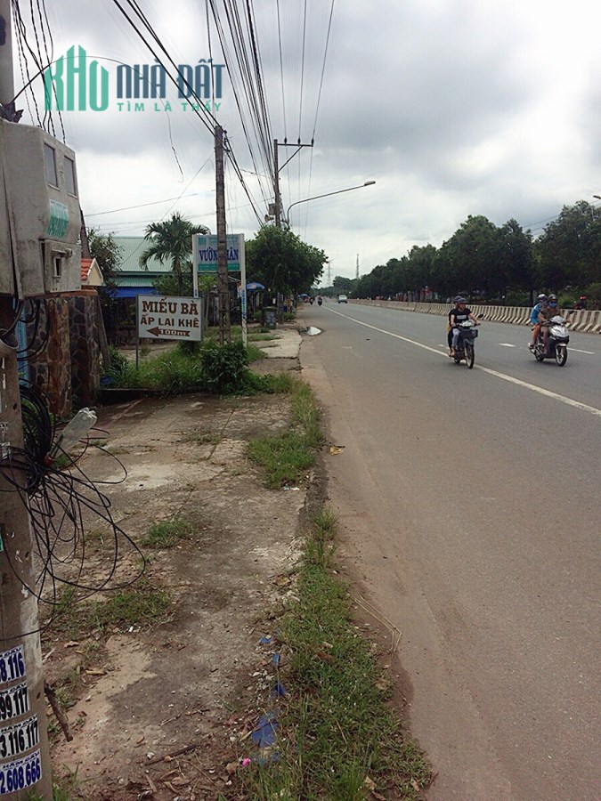 Đất huyện Bàu Bàng, 1000m2 SHR sát quốc lộ 13