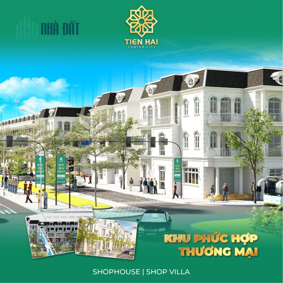 #TIỀN_HẢI_CENTER_CITY TỔ HỢP TIỆN ÍCH HIỆN ĐẠI DUY NHẤT TẠI TIỀN HẢI