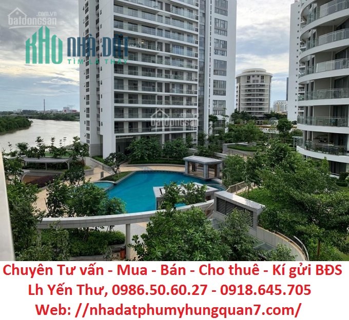 Bán căn hộ chung cư Riverpark Residence quận 7 block B nhà mới décor xách vali vào ở