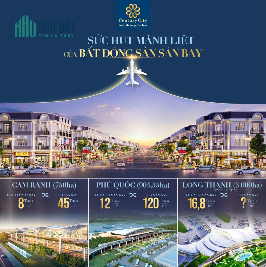 CENTURY CITY ĐIỂM ĐẾN LÝ TƯỞNG CỦA NHÀ ĐẦU TƯ