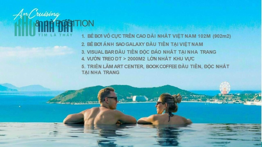 Căn hộ cao cấp mặt biển Trần Phú Nha Trang, Ancruising sở hữu lâu dài