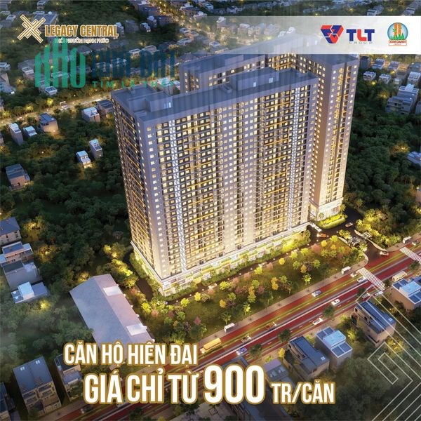 Căn hộ Legacy Central Thuận An Bình Dương giá rẻ 900 triệu