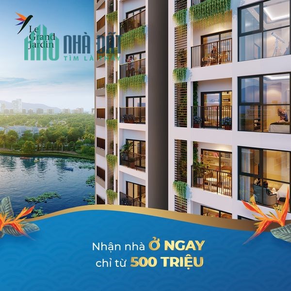 Mở bán Tòa G3 đẹp nhất dự án Le Grand Jardin Long Biên- nhận nhà ở ngay chỉ với 500tr, HTLS 0%.