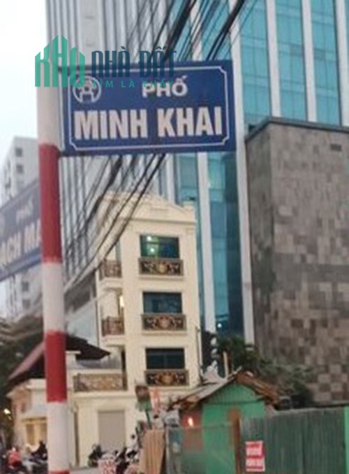 Nhà phố Minh Khai 98m, mt 6.5m, ô tô tránh, vào nhà, 10 tỷ