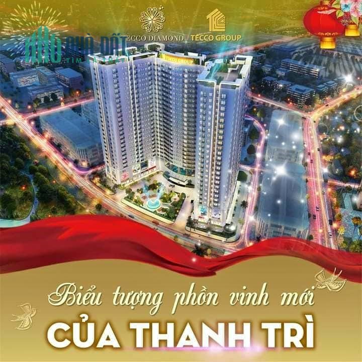 Chỉ 465 triệu sở hữu ngay căn hộ 2PN chung cư Tecco Diamond chiết khấu 8%