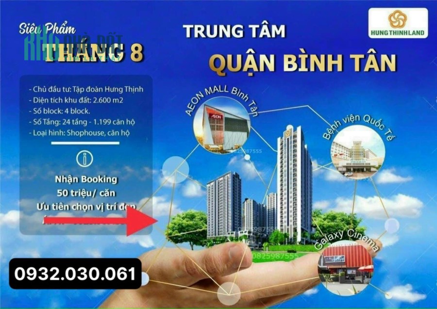 căn hộ ngay mặt tiền tên lửa - ngay aeon mall bình tân siêu vip 0932030061