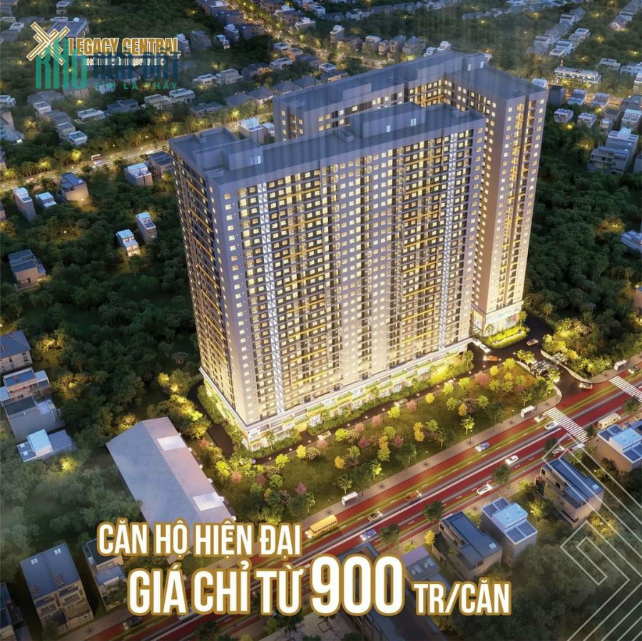 Legacy Central, tâm điểm đầu tư tại Thuận An, Bình Dương, giá cực hấp dẫn