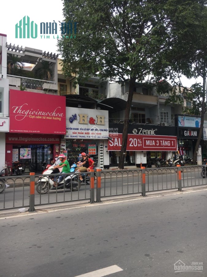 Bán nhà quang trung, gần chợ hạnh thông tây, coopmart quang trung, 52m2, 1lầu,  4tỷ9