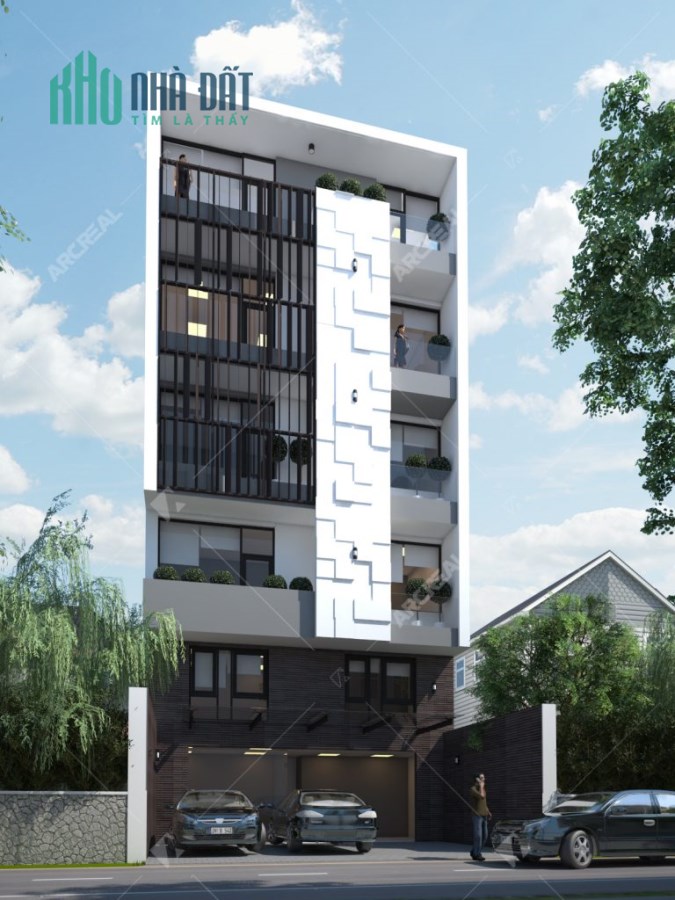 Bán toà nhà phố Trường Chinh, thang máy, cho thuê 130tr, 2 ô tô, 150m2 x 8T. MT 8m. 29.9 tỷ