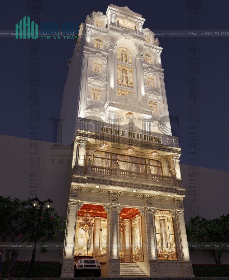 Bán toà nhà phố Nguỵ Như Kon Tum, cho thuê 130tr, thang máy, 2 ô tô, 90m2 x 9T. MT 8m. 33 tỷ